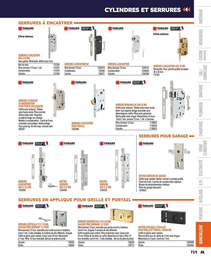 Guide produits 2024 du 15 mars au 31 décembre 2024 - Catalogue page 719