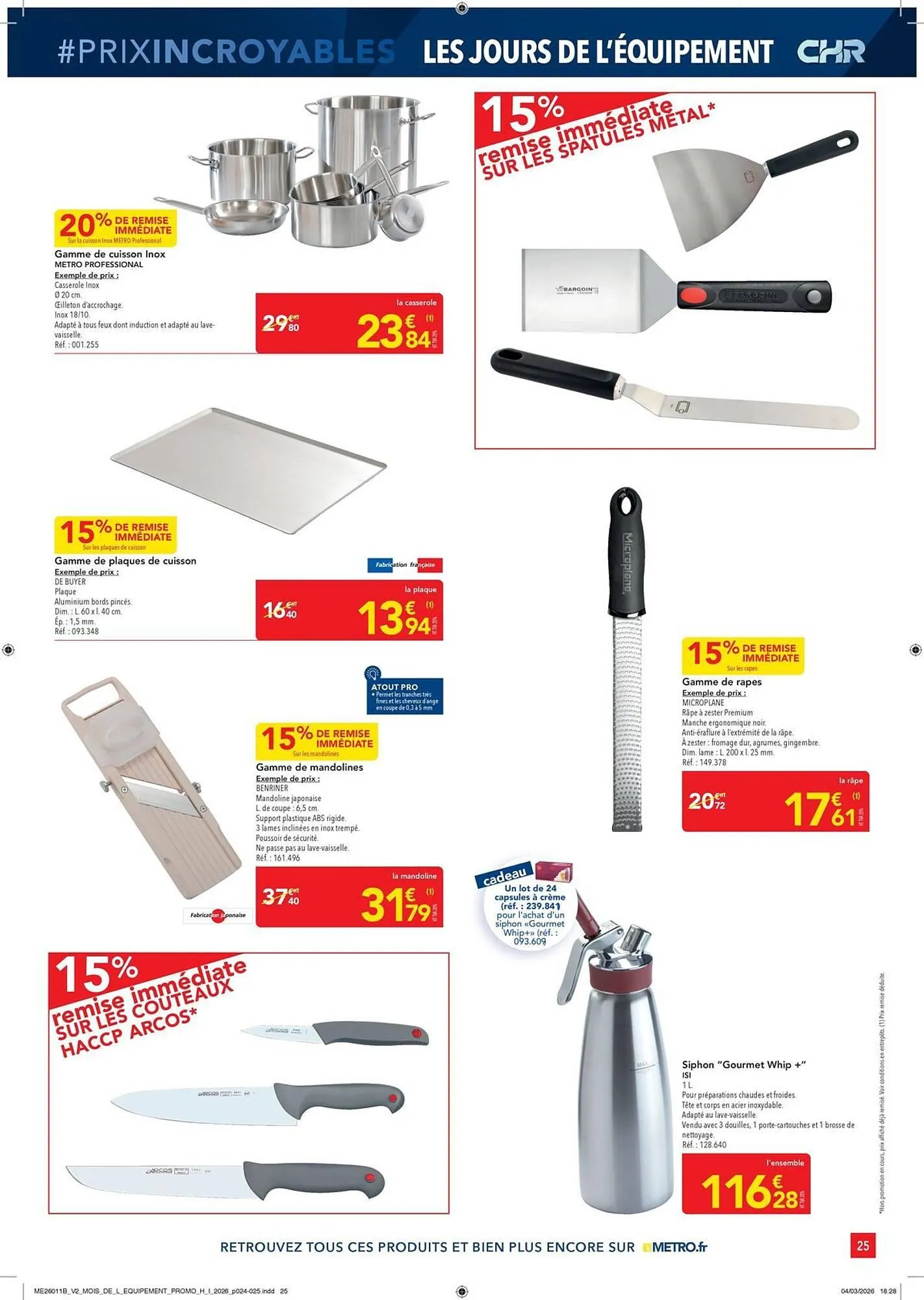 Catalogue METRO du 27 mars au 20 mai 2026 - Catalogue page 25