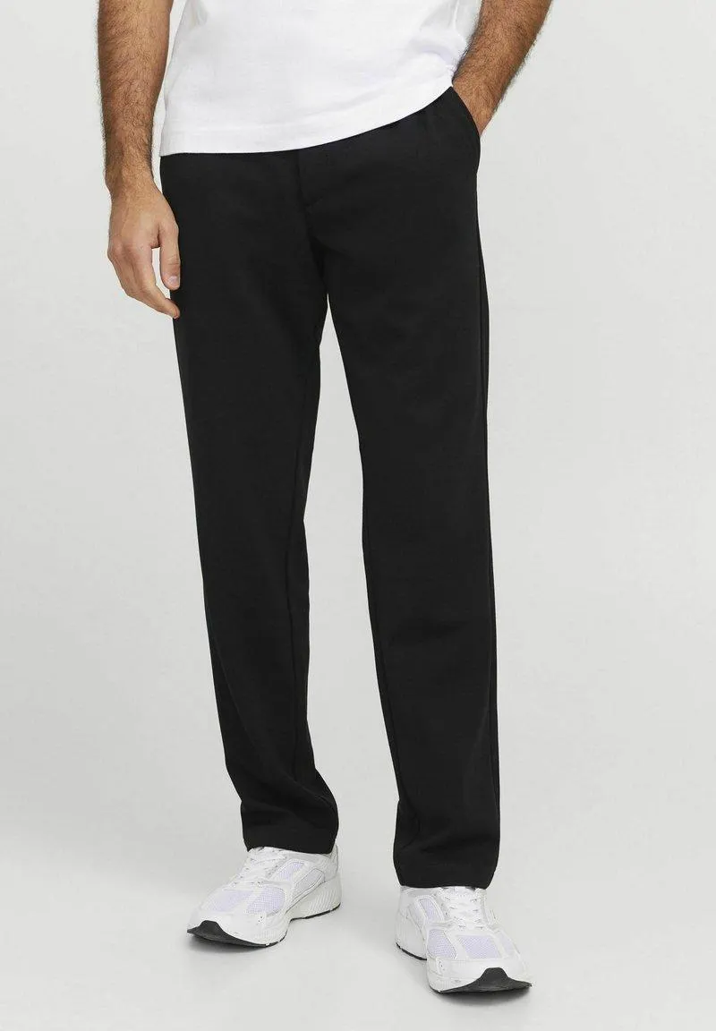 MIT REGULAR FIT NORMAL GESCHNITTEN MIT - Pantalon classique - black