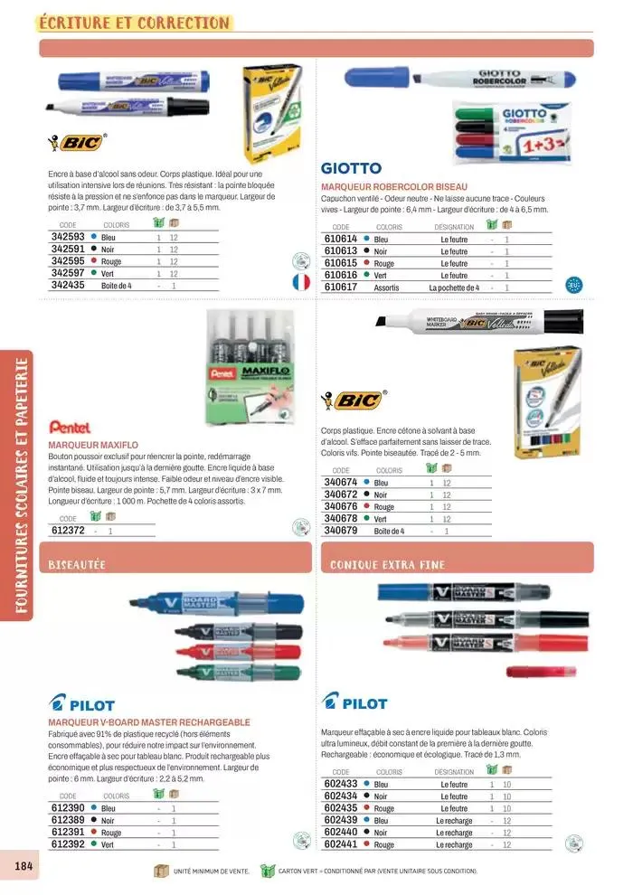 Nos Catalogues Thématiques du 1 janvier au 31 décembre 2025 - Catalogue page 186