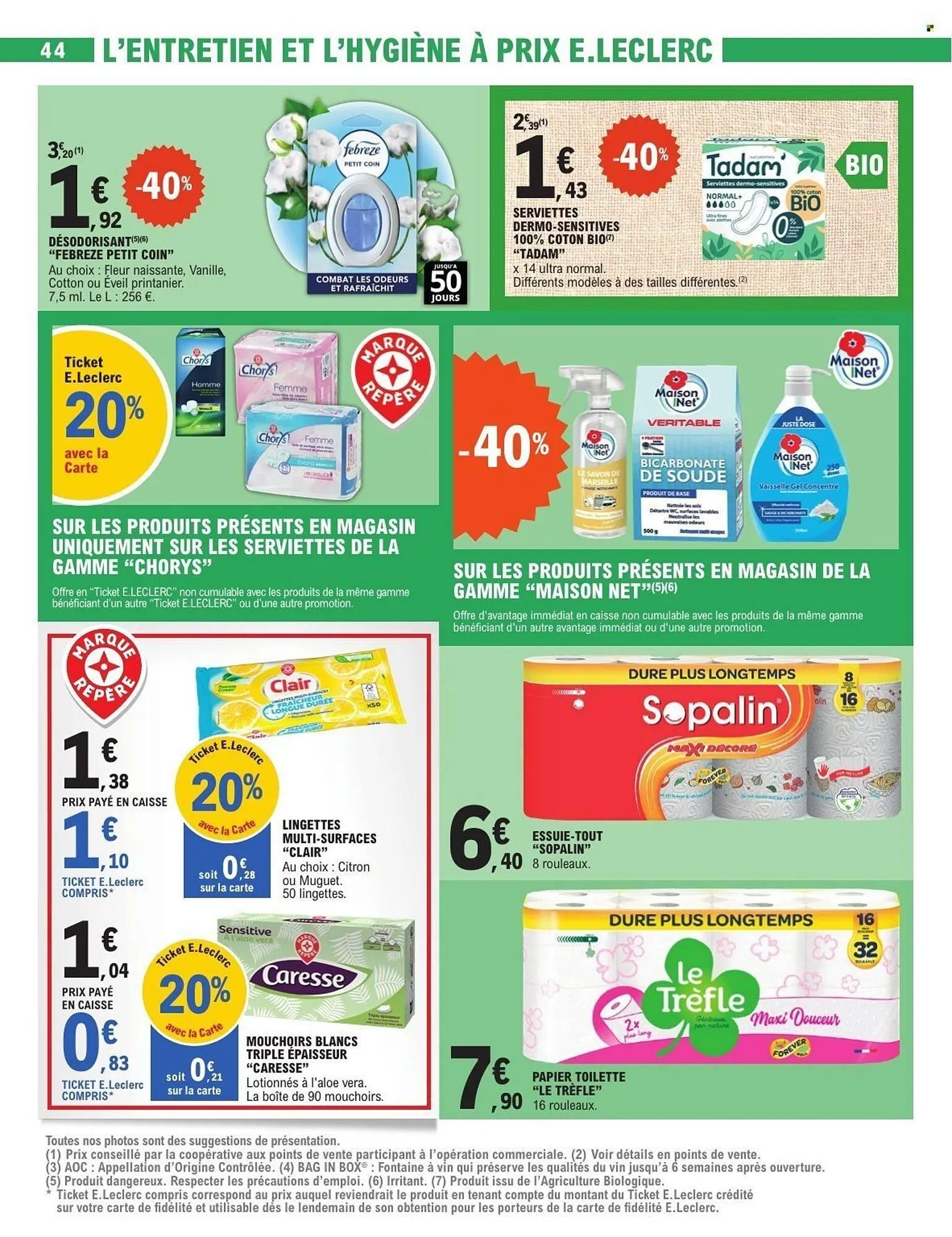 Catalogue E.Leclerc du 24 mars au 4 avril 2026 - Catalogue page 44