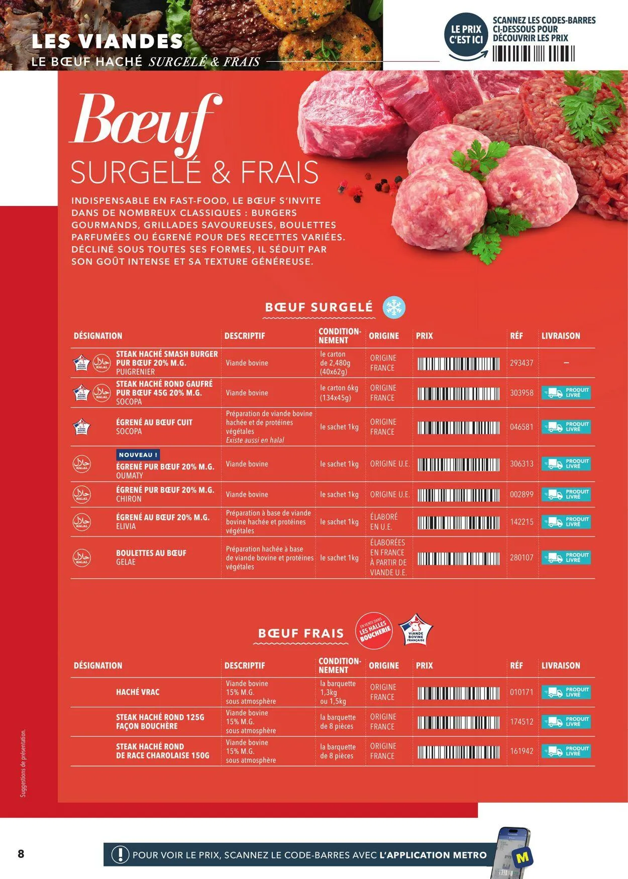 Metro du 7 juillet au 21 juillet 2025 - Catalogue page 8