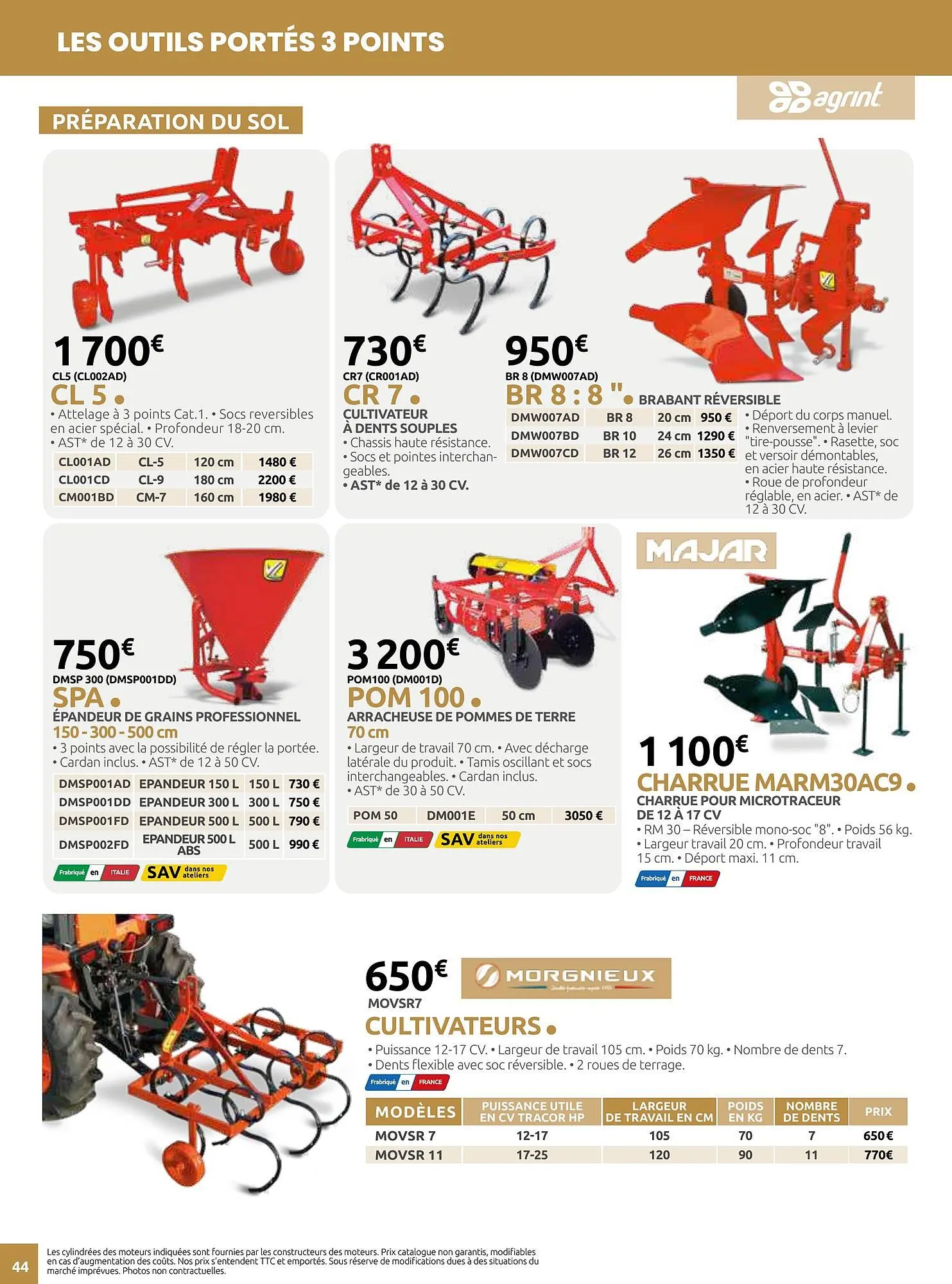 Catalogue Verts Loisirs du 5 mars au 29 décembre 2025 - Catalogue page 44