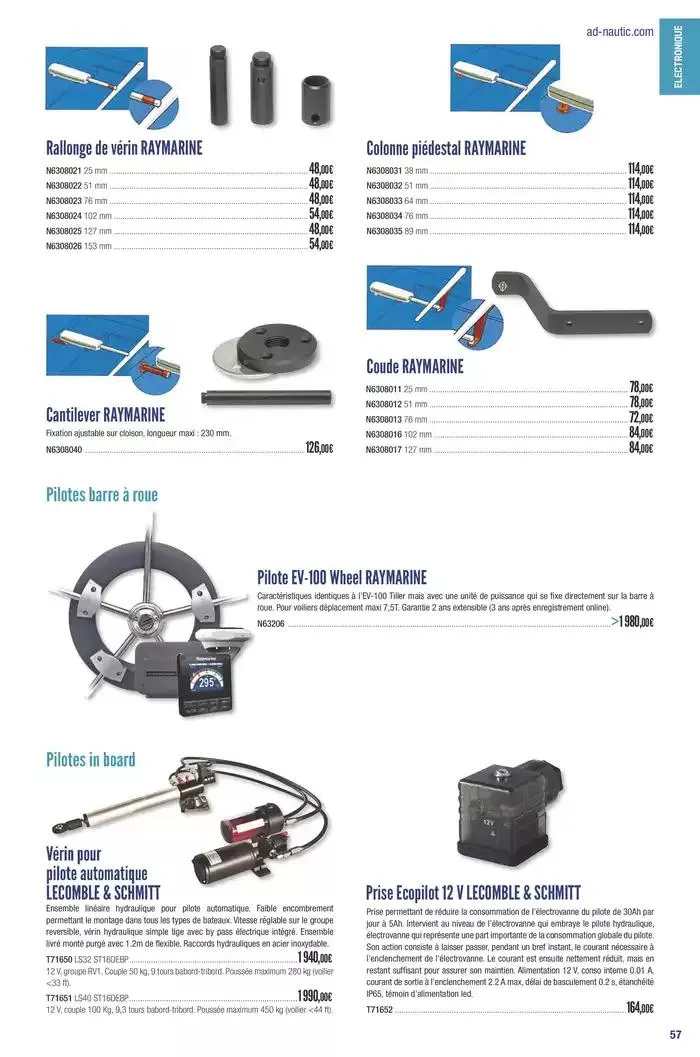 Catalogue Accastillage Diffusion 2025 du 1 janvier au 31 décembre 2025 - Catalogue page 59