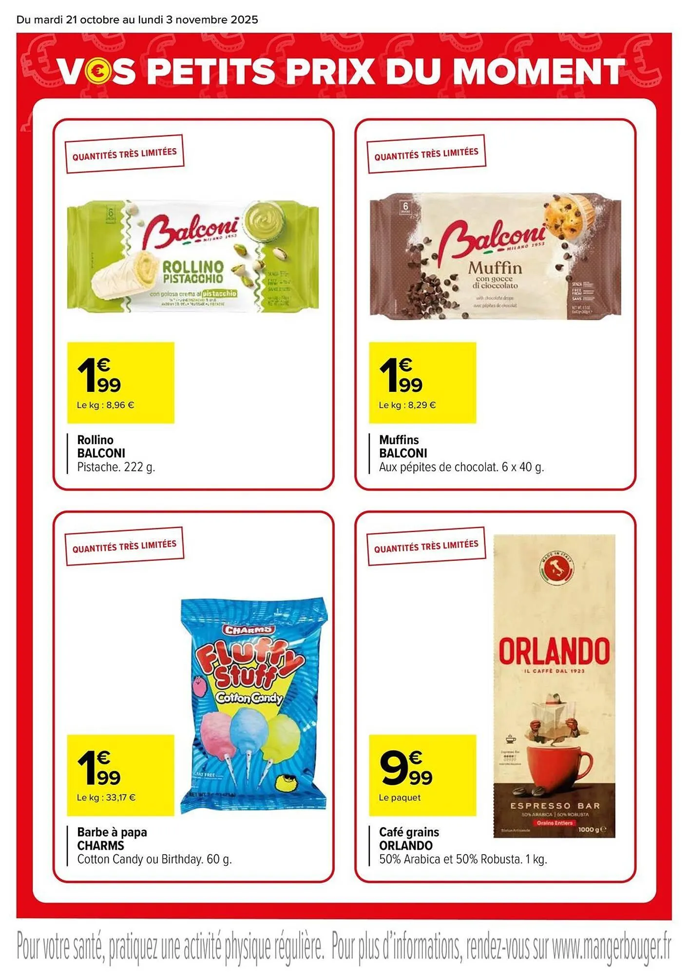 Catalogue Carrefour du 21 octobre au 3 novembre 2025 - Catalogue page 4