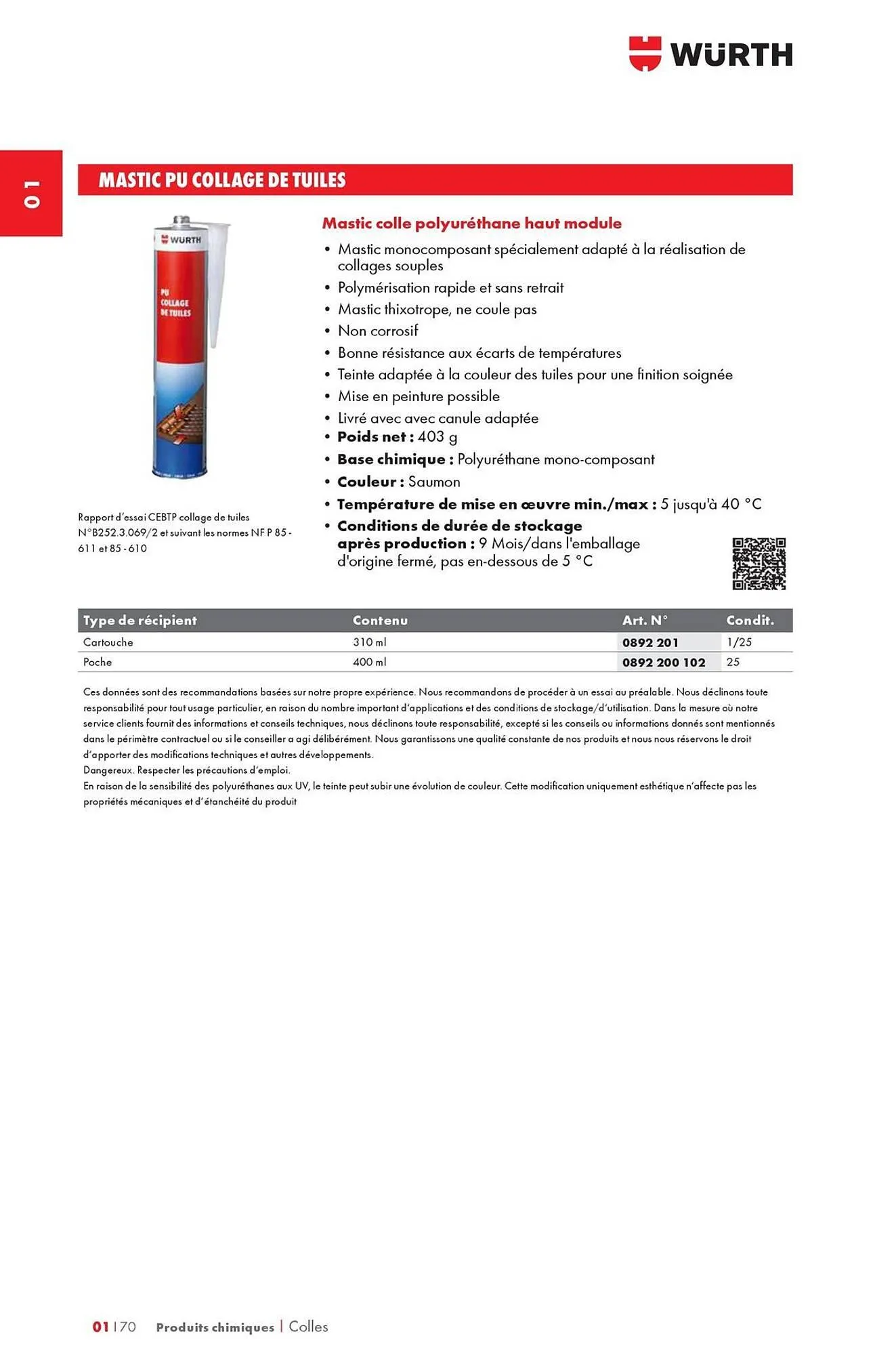 Catalogue Würth du 12 mai au 31 décembre 2025 - Catalogue page 78