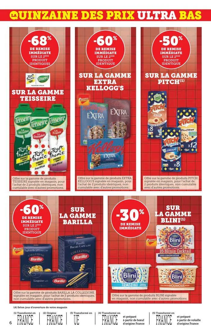 Catalogue SUPER U du 20 août au 1 septembre 2024 - Catalogue page 6