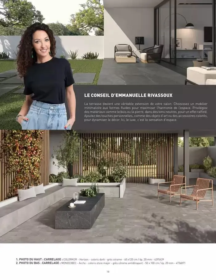Guide Terrasse 2025 du 1 janvier au 31 décembre 2025 - Catalogue page 18