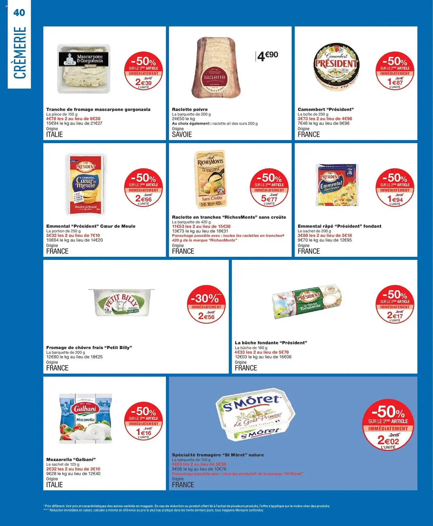 Catalogue Monoprix du 1 janvier au 18 janvier 2026 - Catalogue page 40