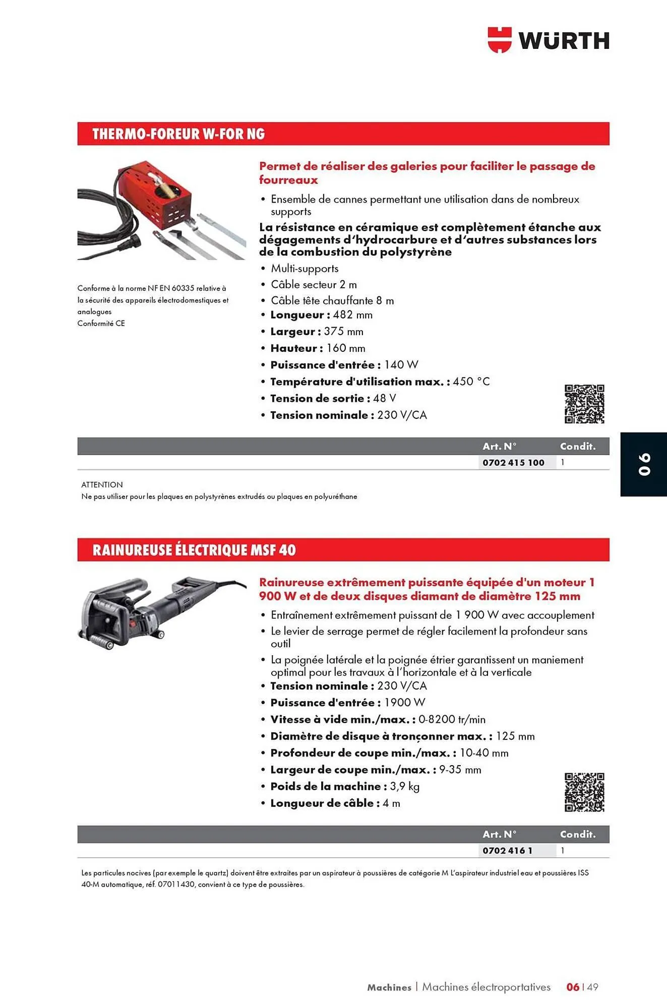 Catalogue Würth du 12 mai au 31 décembre 2025 - Catalogue page 1025
