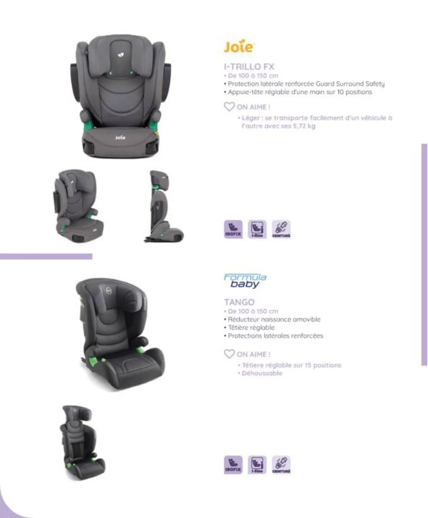 Catalogue autour de bébé du 18 juin au 1 novembre 2025 - Catalogue page 272