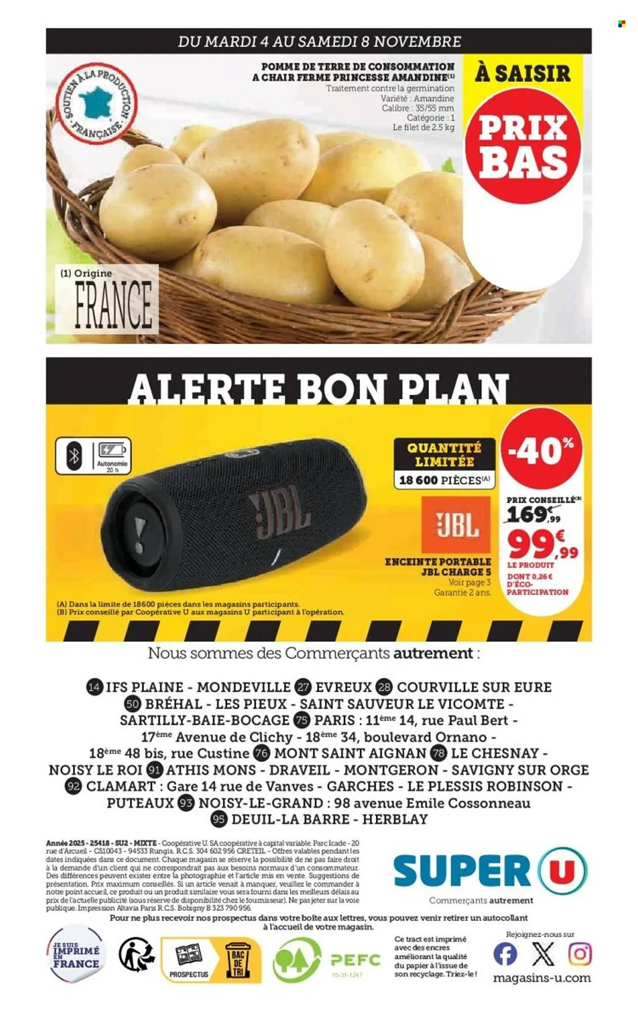 Catalogue Super U du 4 novembre au 16 novembre 2025 - Catalogue page 40