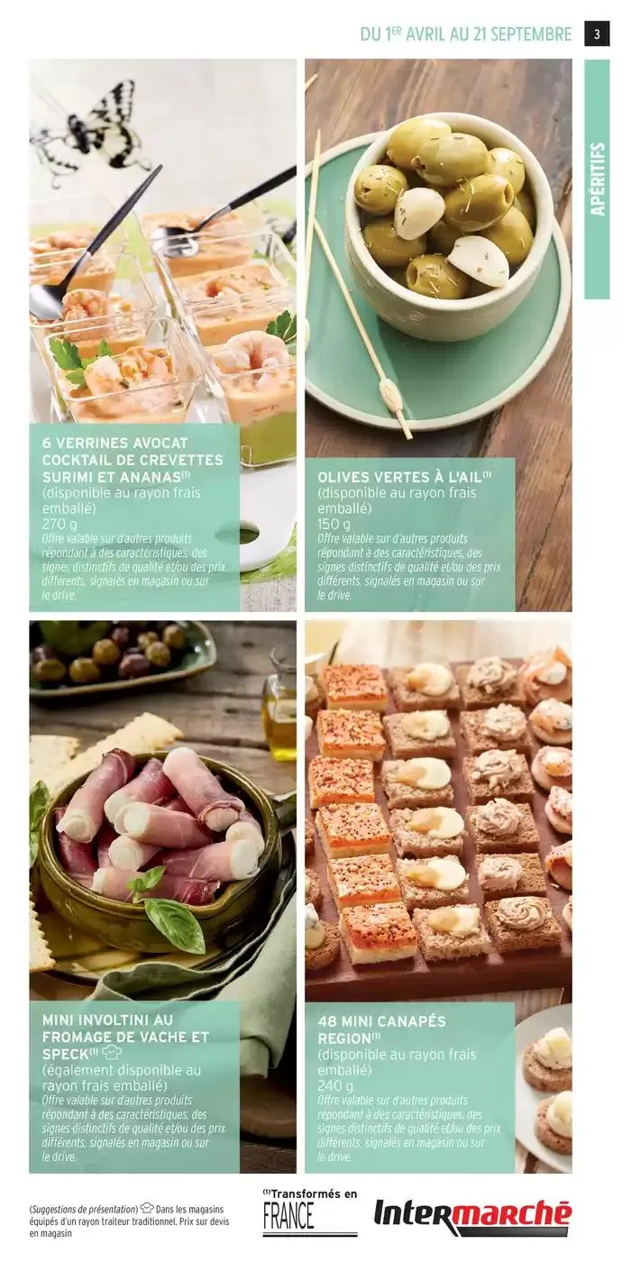 CATALOGUE TRAITEUR PRINTEMPS ETE du 1 avril au 21 septembre 2025 - Catalogue page 3