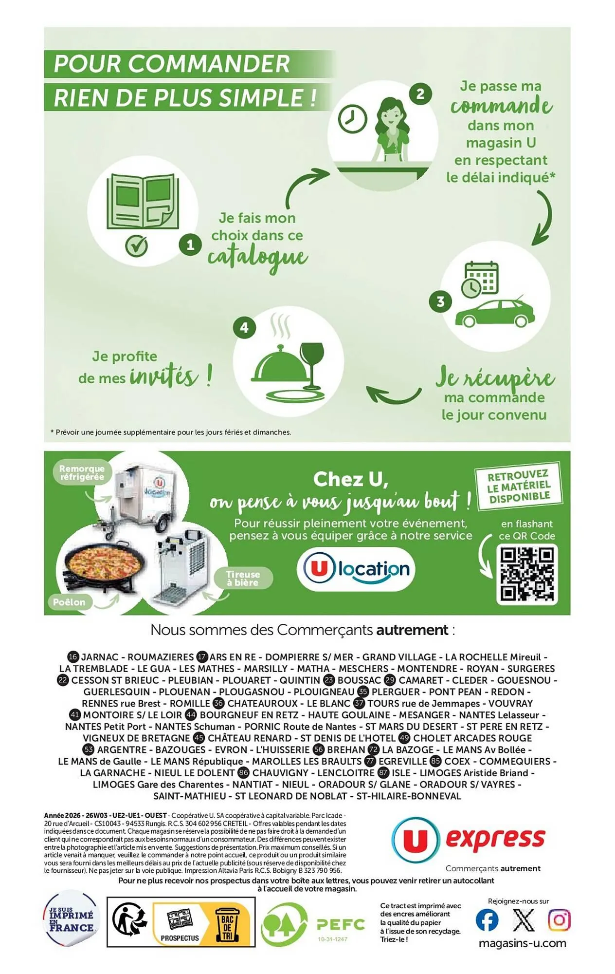 Catalogue U Express du 3 mars au 4 octobre 2026 - Catalogue page 28