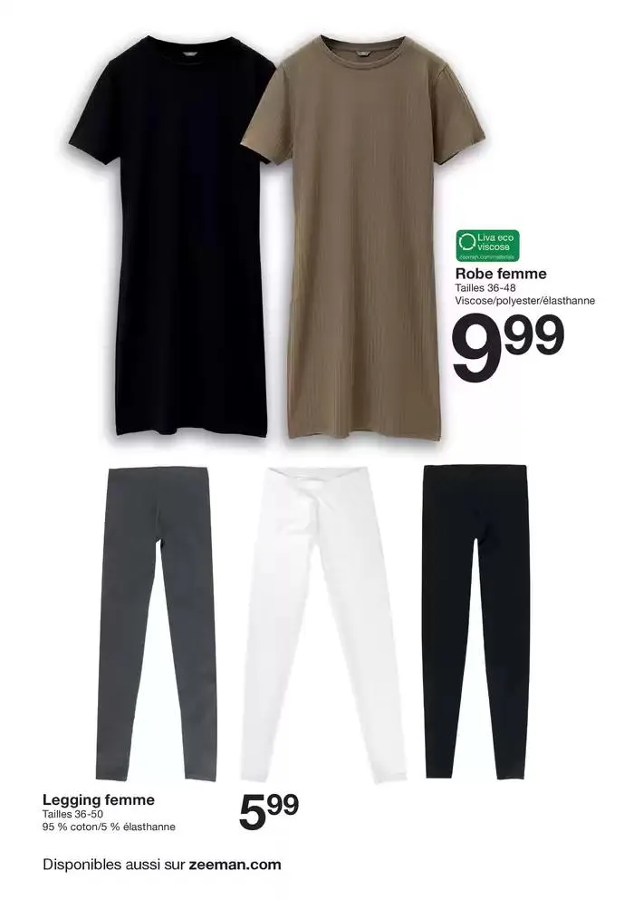 Nos basiques intemporels vont bien avec tout. du 3 mars au 14 mars 2025 - Catalogue page 18