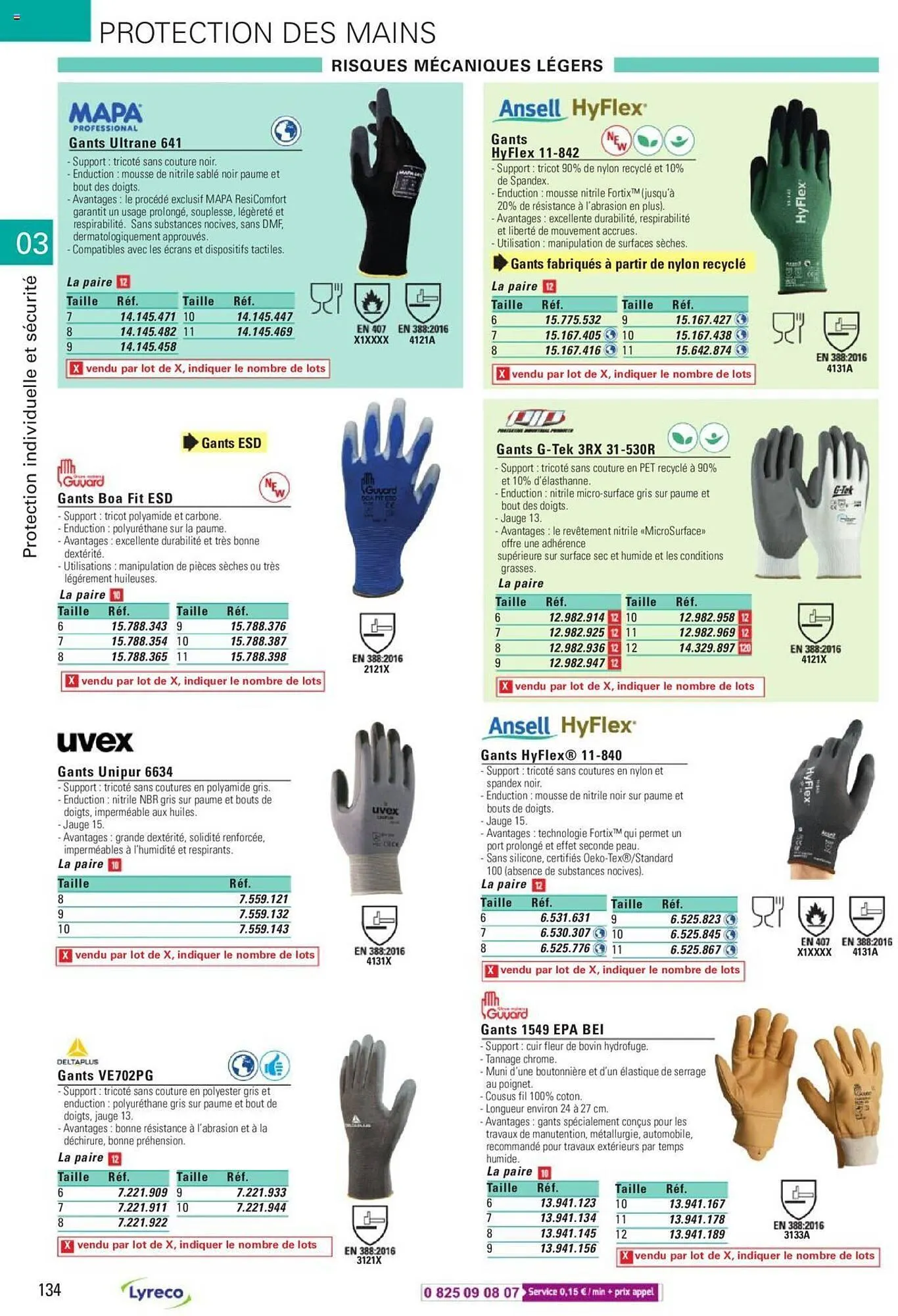 Catalogue Lyreco du 15 mai au 31 décembre 2023 - Catalogue page 134
