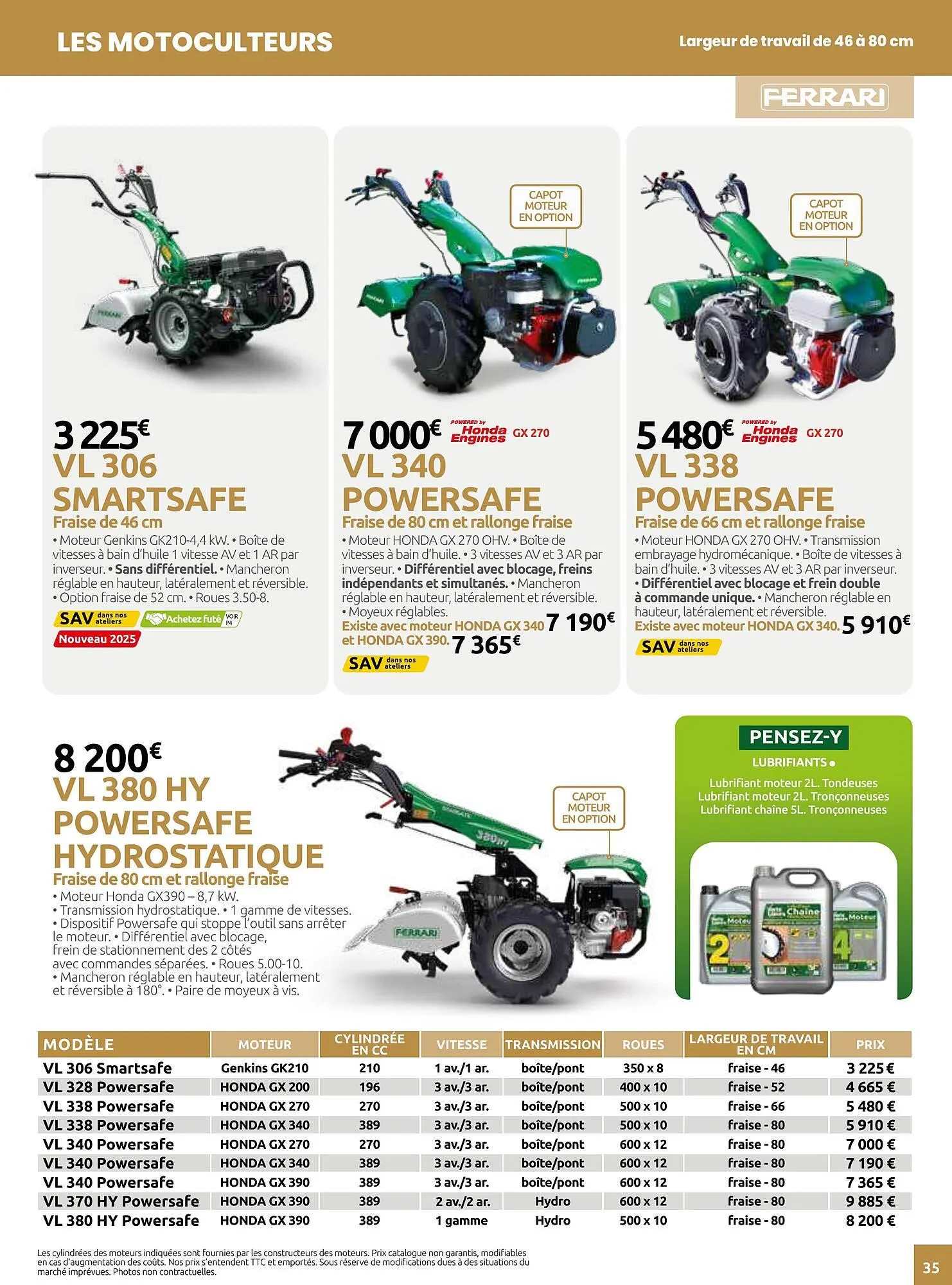 Catalogue Verts Loisirs du 5 mars au 29 décembre 2025 - Catalogue page 35