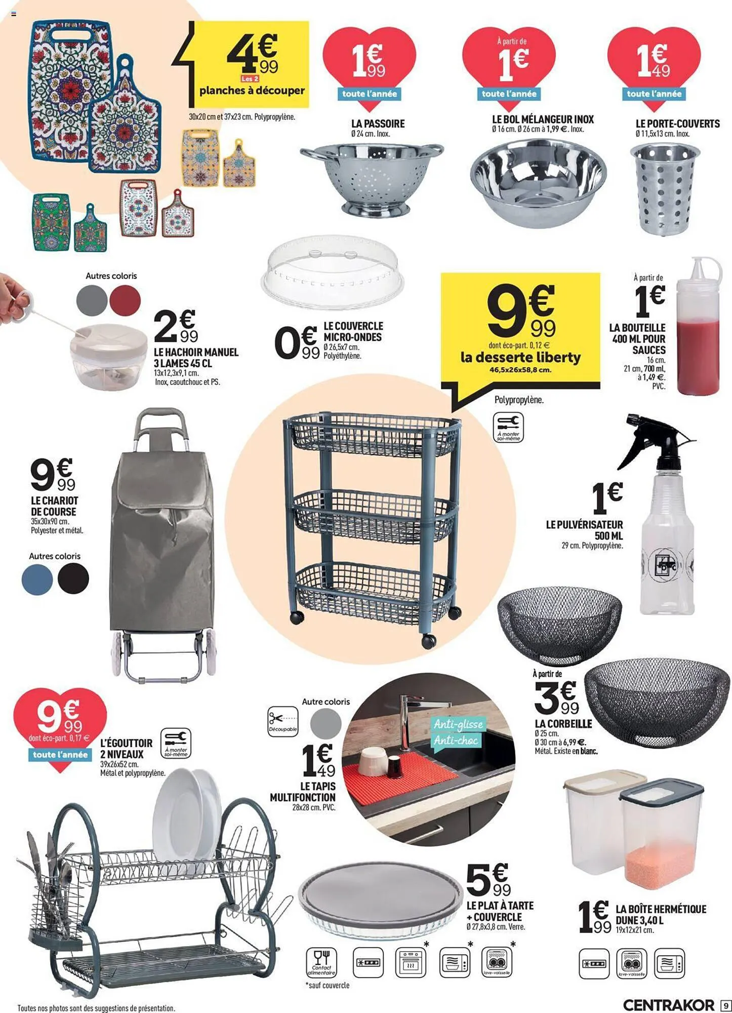 Catalogue Centrakor du 23 août au 29 août 2023 - Catalogue page 9