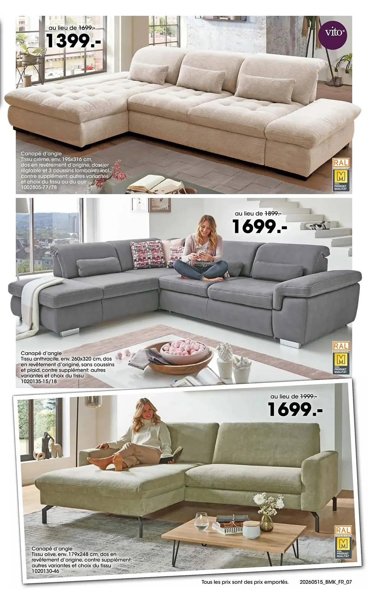 Catalogue Möbel Martin du 15 mai au 31 mai 2026 - Catalogue page 7