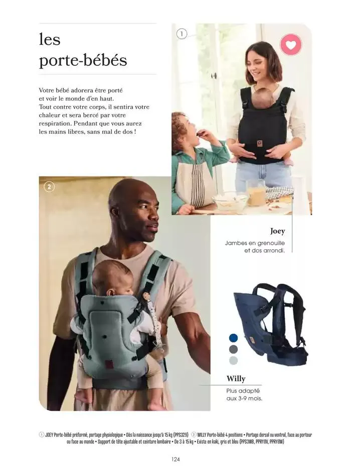 Catalogue Prémaman 2025 du 25 février au 31 décembre 2025 - Catalogue page 124