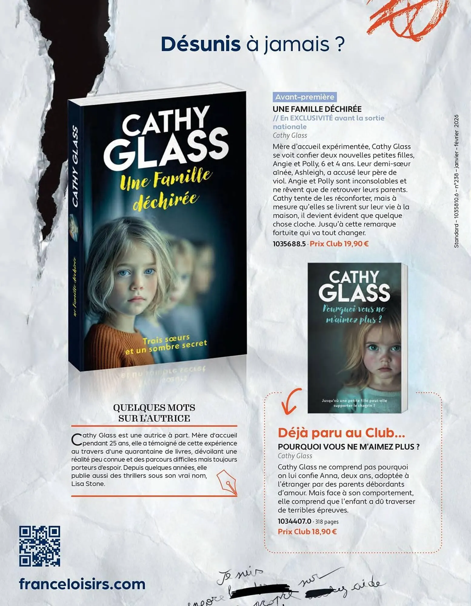 Catalogue France Loisirs du 1 janvier au 28 février 2026 - Catalogue page 88