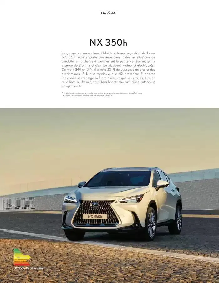Lexus NX du 27 mars au 27 mars 2026 - Catalogue page 24