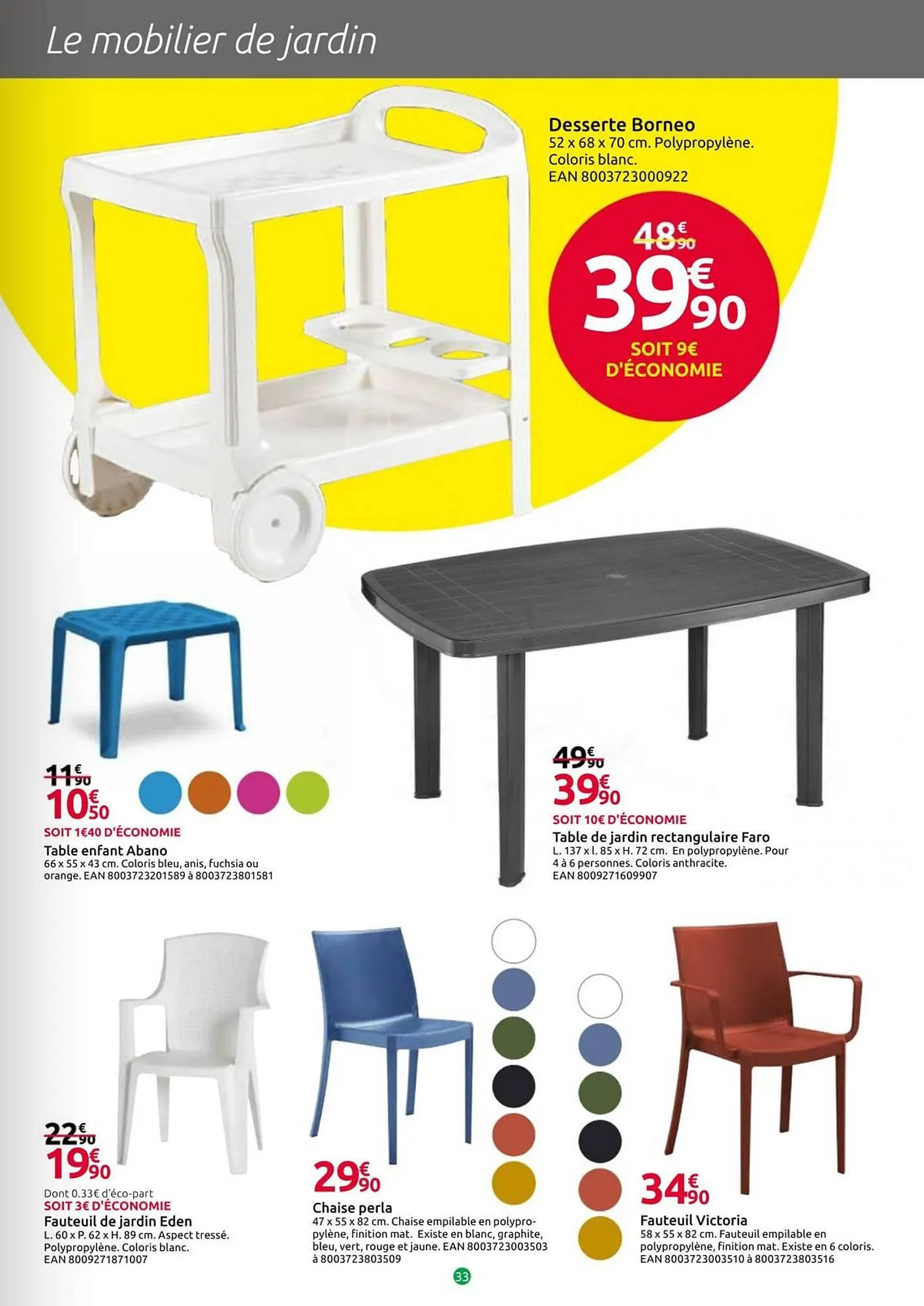 Catalogue Mr Bricolage du 25 mars au 19 avril 2026 - Catalogue page 33