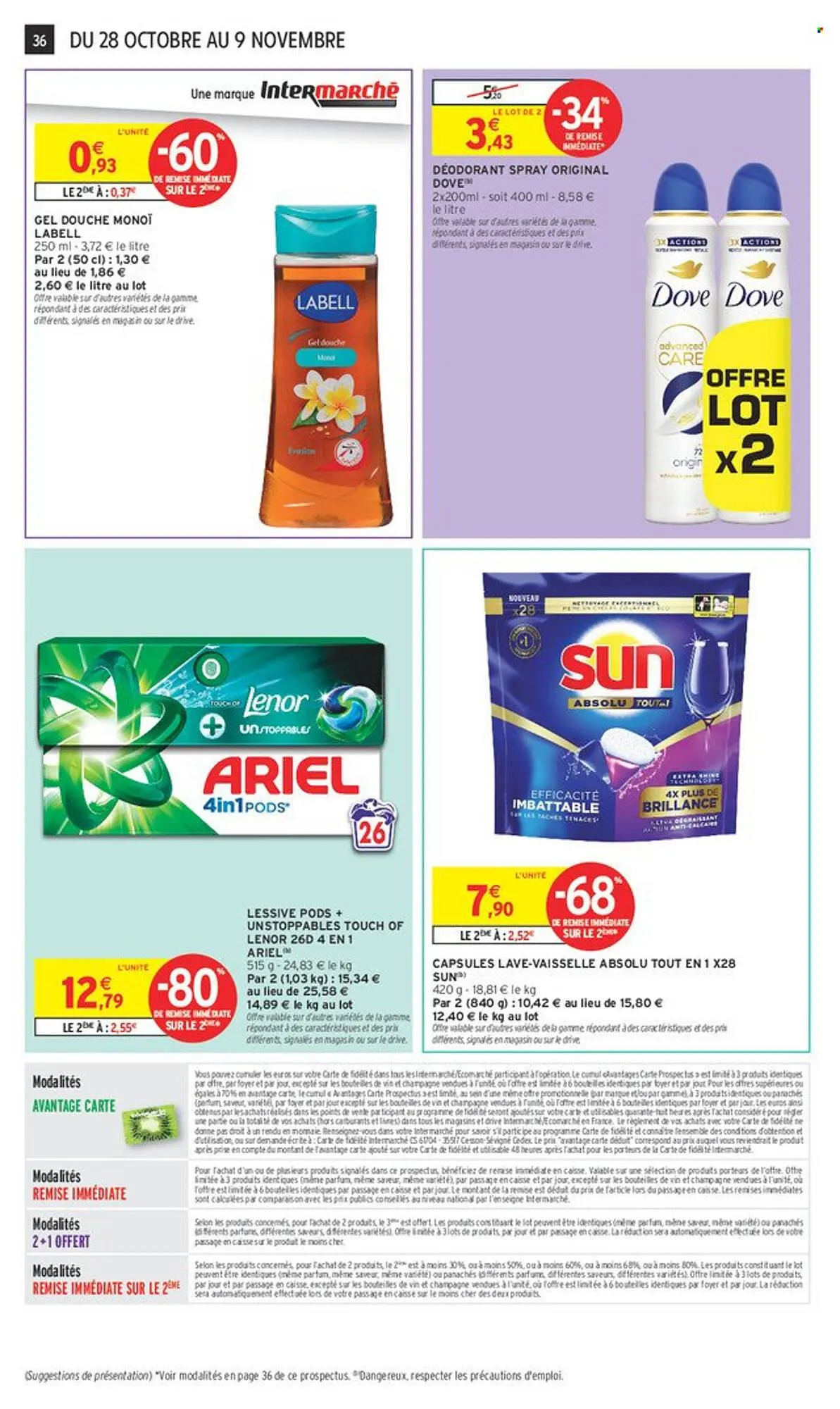 Catalogue Intermarché du 28 octobre au 9 novembre 2025 - Catalogue page 36