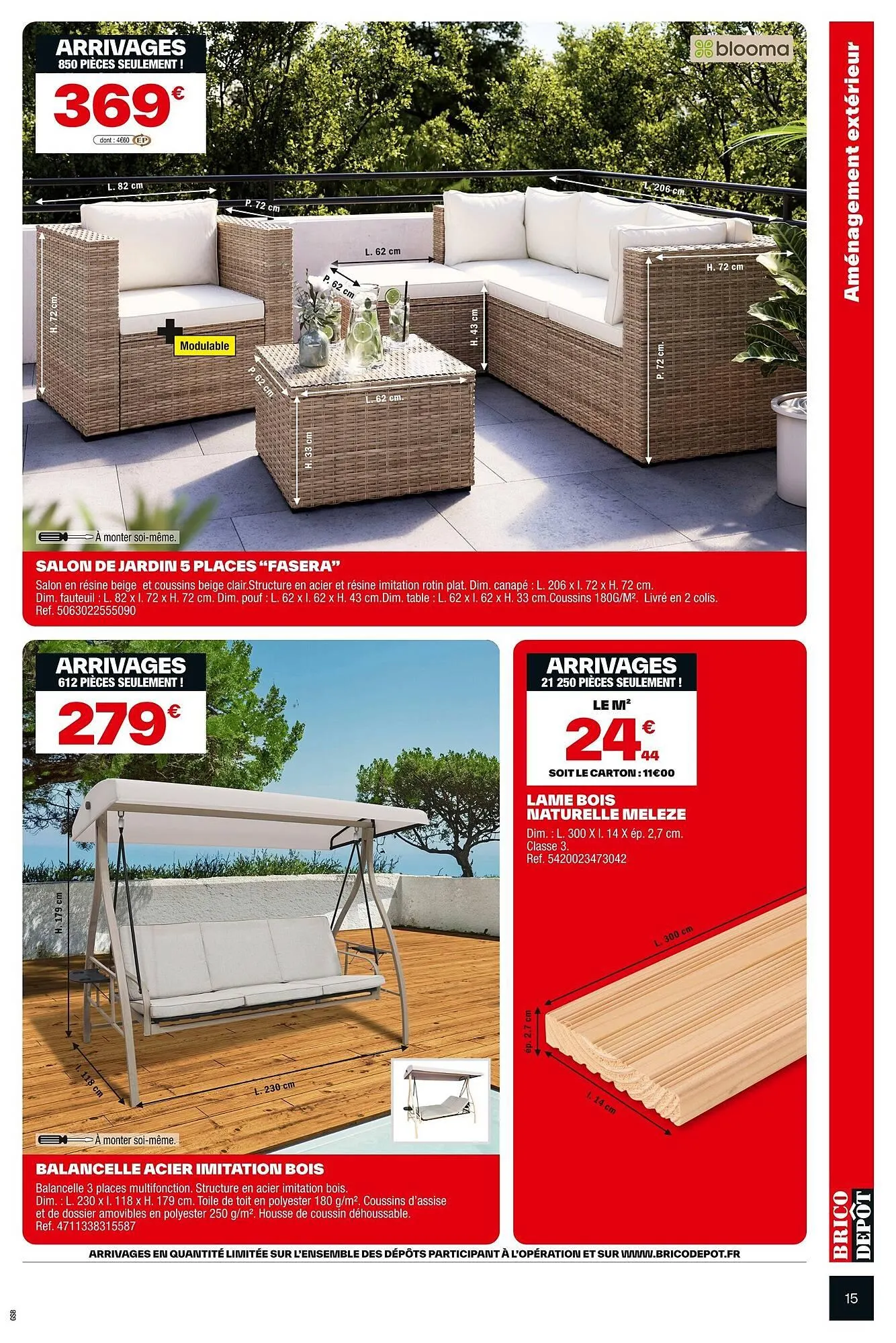 Catalogue Brico Dépôt du 23 mai au 5 juin 2025 - Catalogue page 15