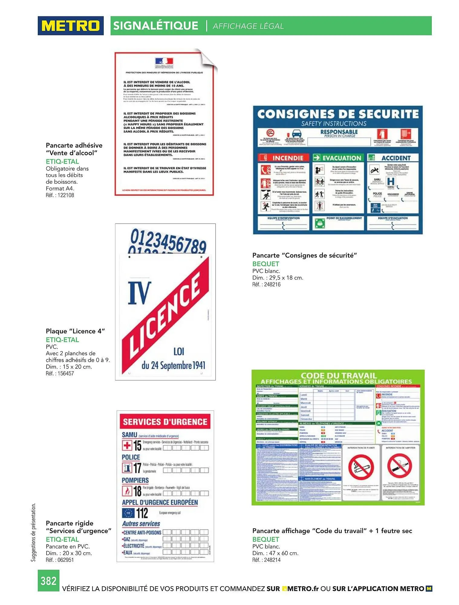 Catalogue METRO du 1 janvier au 31 décembre 2026 - Catalogue page 382