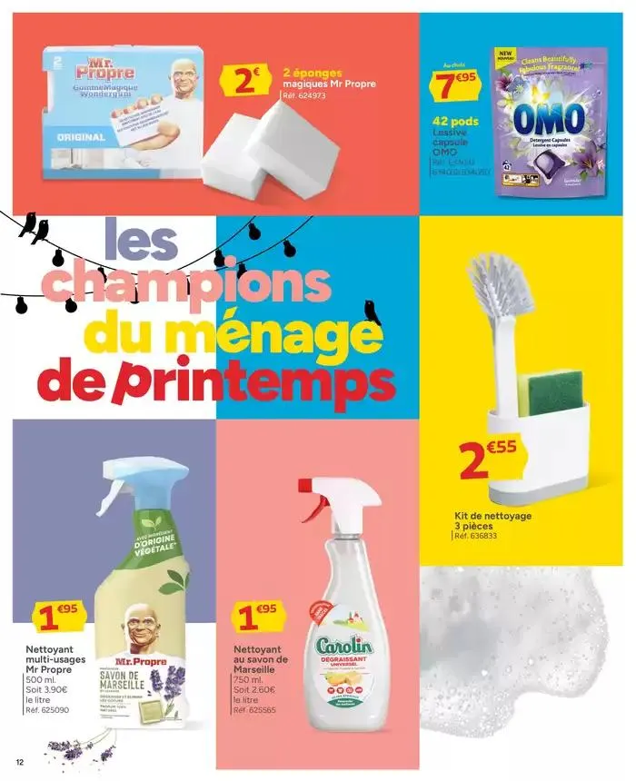 9 jours à prix fous du 1 avril au 9 avril 2025 - Catalogue page 12