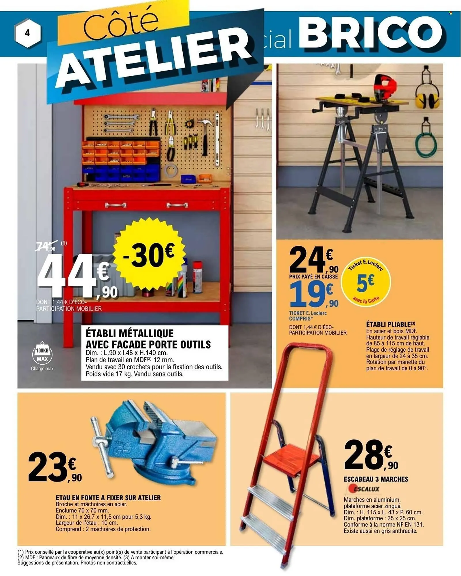Catalogue E.Leclerc Brico du 27 janvier au 7 février 2026 - Catalogue page 4