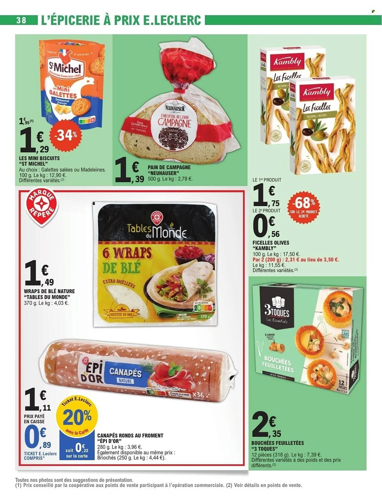 Catalogue E.Leclerc du 24 mars au 4 avril 2026 - Catalogue page 38