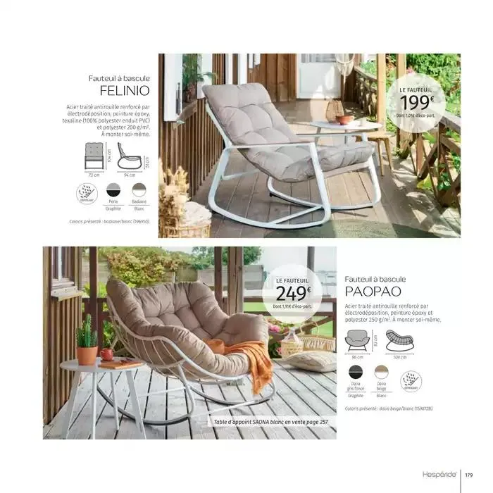 Catalogue Hespéride 2025 du 5 février au 31 décembre 2025 - Catalogue page 179