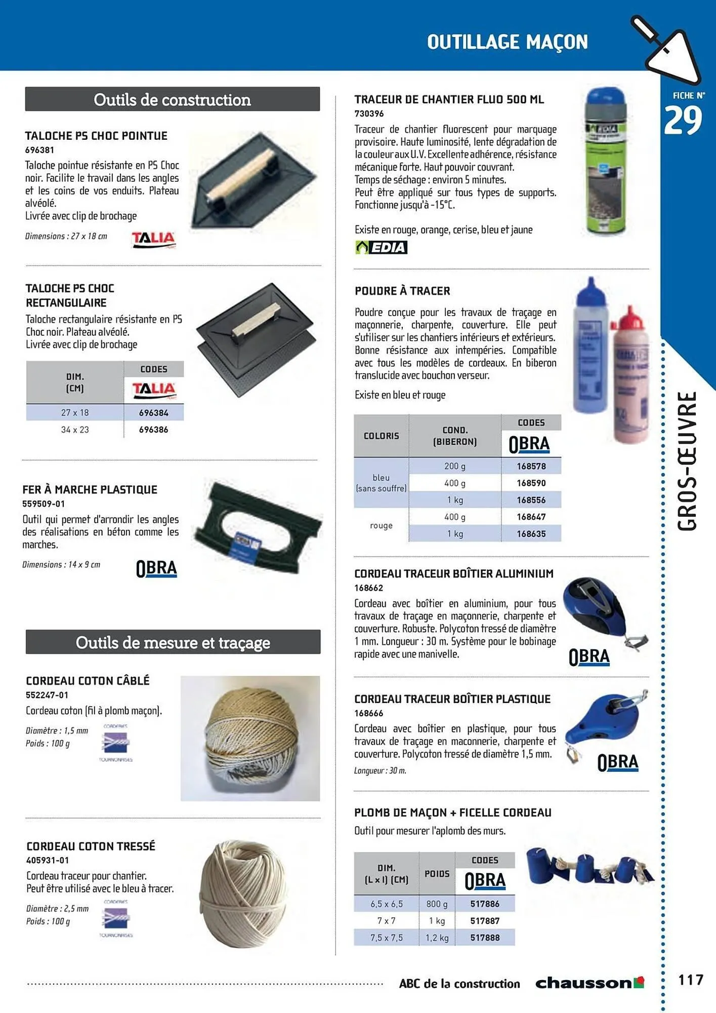 Catalogue Chausson Matériaux du 2 mai au 31 décembre 2025 - Catalogue page 119