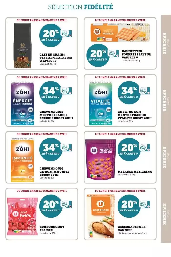 Tous les jours 20% du 21 mars au 6 avril 2025 - Catalogue page 15