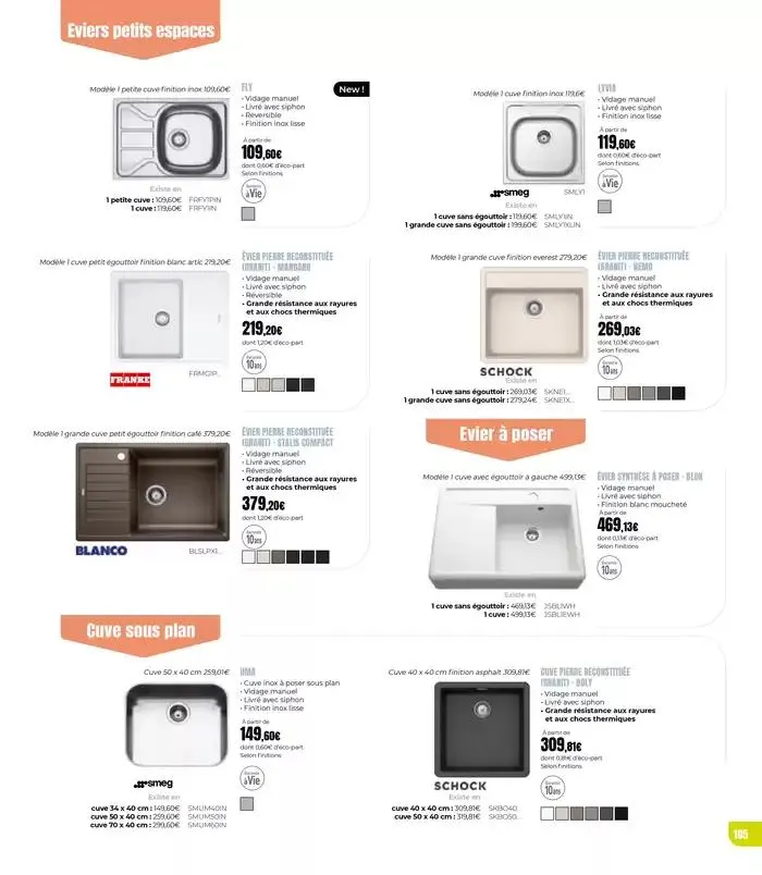 Consultez le menu avant de vous mettre en cuisine. du 7 janvier au 31 décembre 2025 - Catalogue page 105