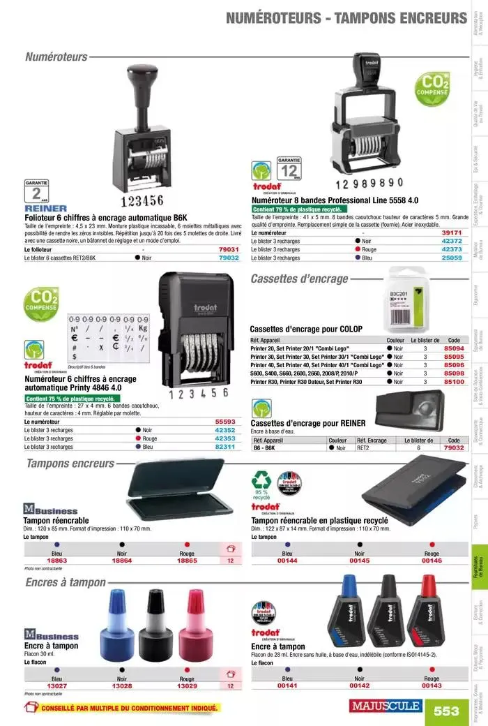 Catalogue Entreprises 2025 du 13 janvier au 31 décembre 2025 - Catalogue page 555