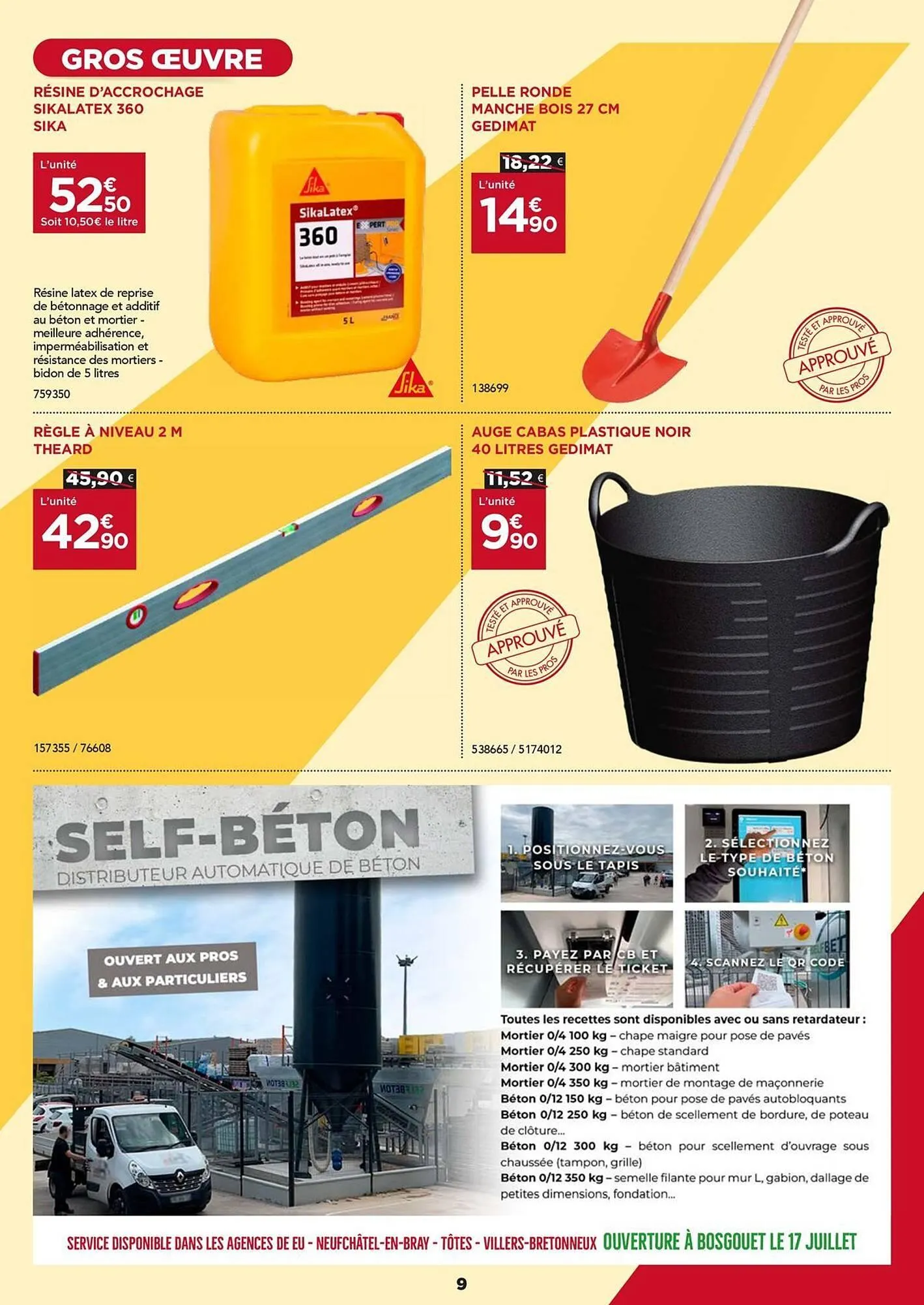 Catalogue Gedimat du 1 juillet au 20 août 2025 - Catalogue page 9