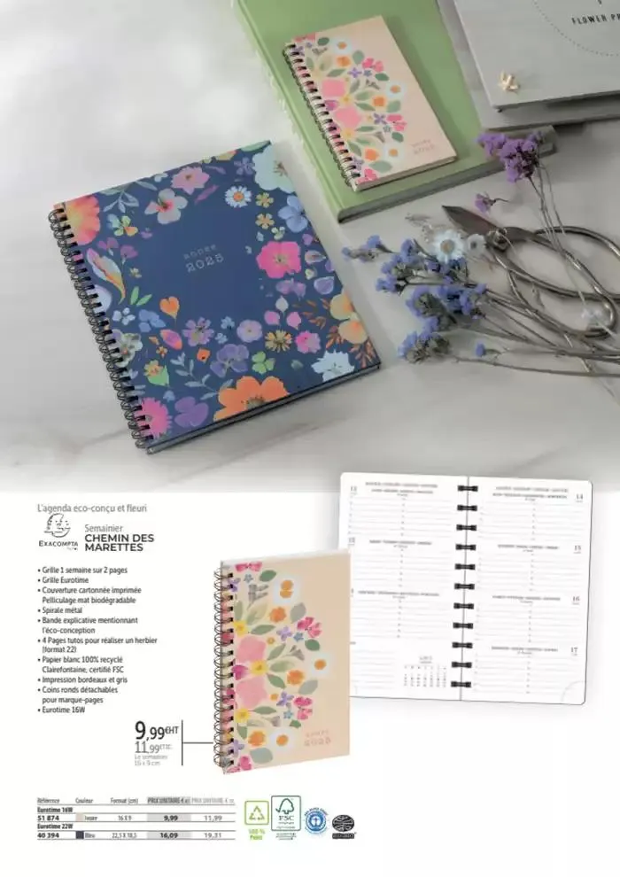 Catalogue agendas de bureau 2024-2025 du 8 octobre au 31 décembre 2025 - Catalogue page 3