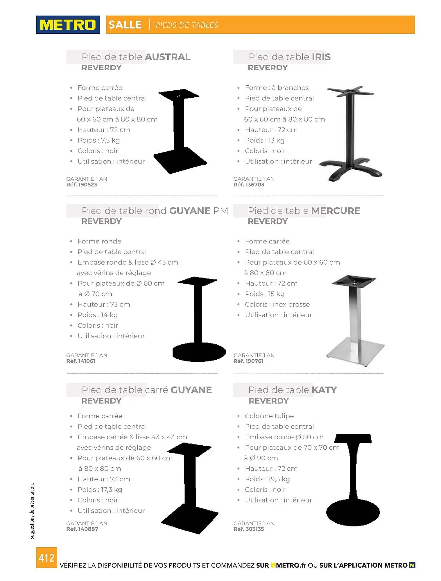 Catalogue METRO du 1 janvier au 31 décembre 2026 - Catalogue page 412