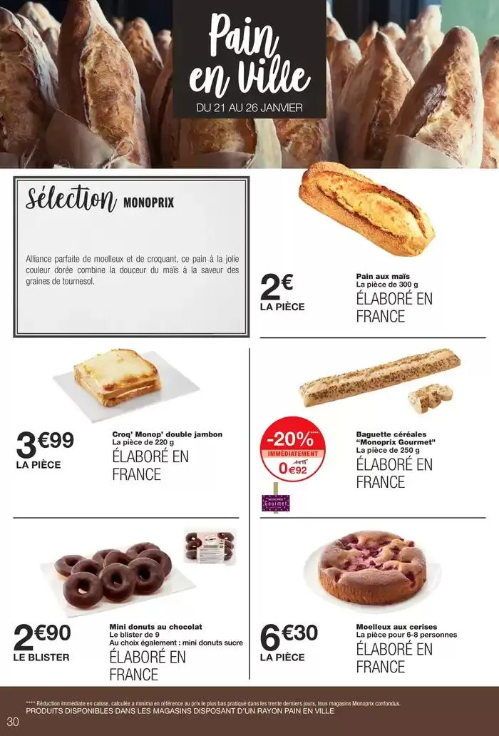 CATALOGUE PROMOTIONNEL du 20 janvier au 2 février 2025 - Catalogue page 30