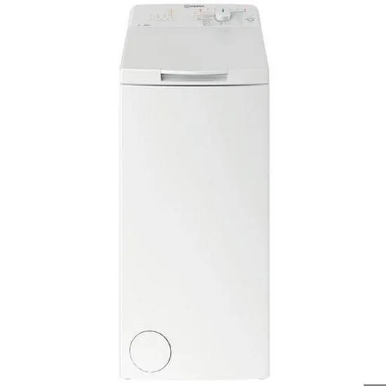 Lave-linge top INDESIT BTWNL60400FR/N - 6 kg - L40 cm - 1000 trs/min - Classe C - Blanc