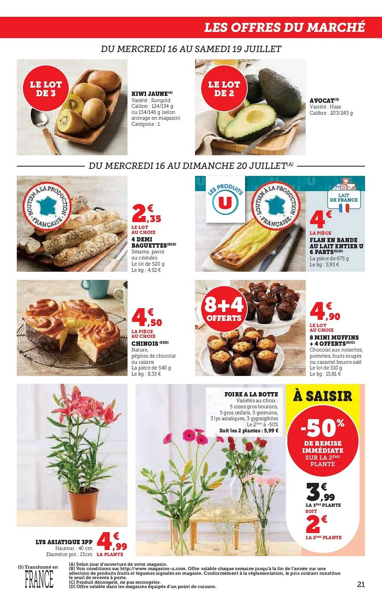 Catalogue Super U du 16 juillet au 27 juillet 2025 - Catalogue page 21