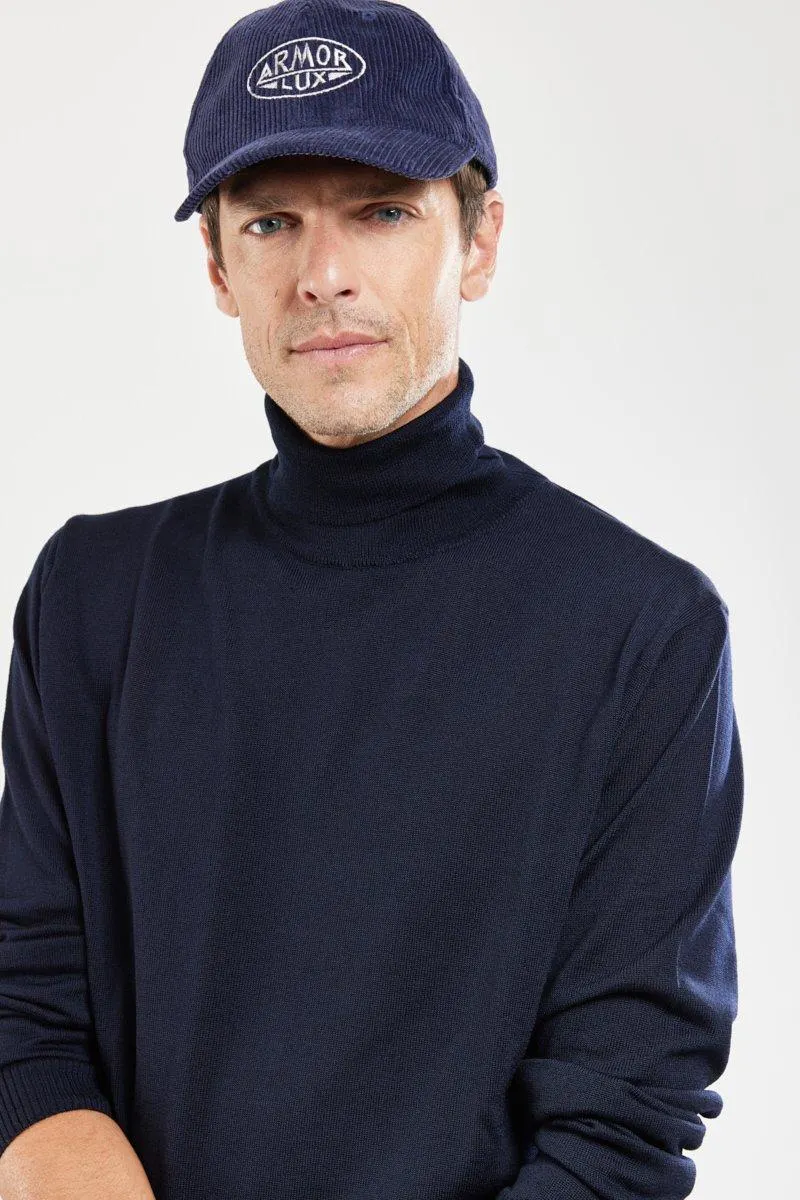 Pull col roulé - laine mérinos