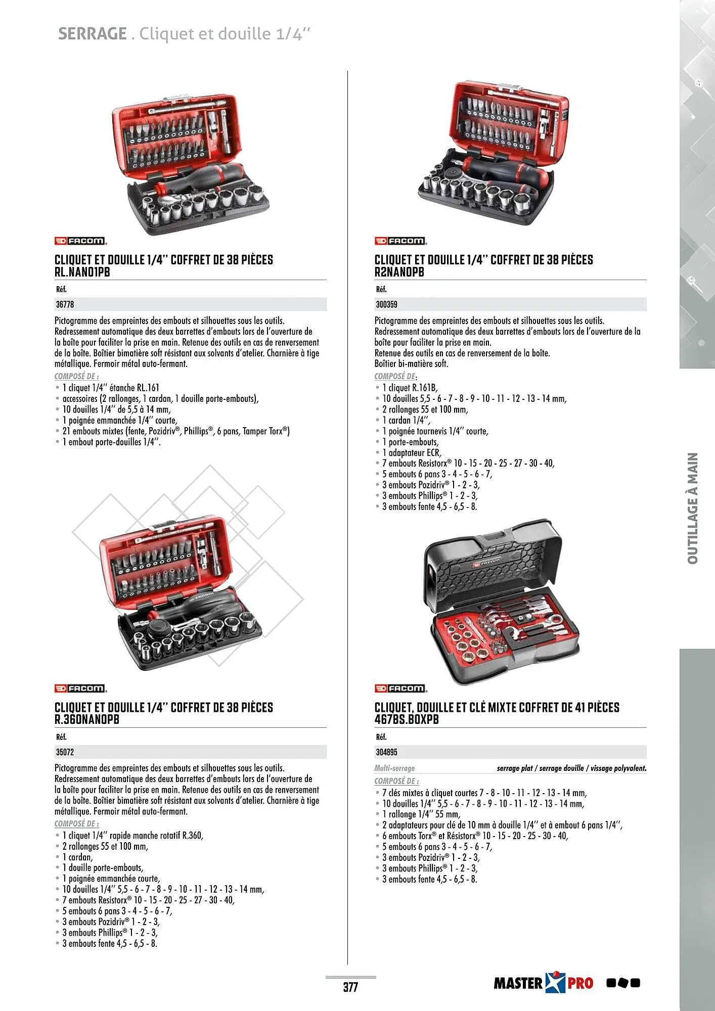 Catalogue Master Pro du 28 janvier au 30 décembre 2028 - Catalogue page 381