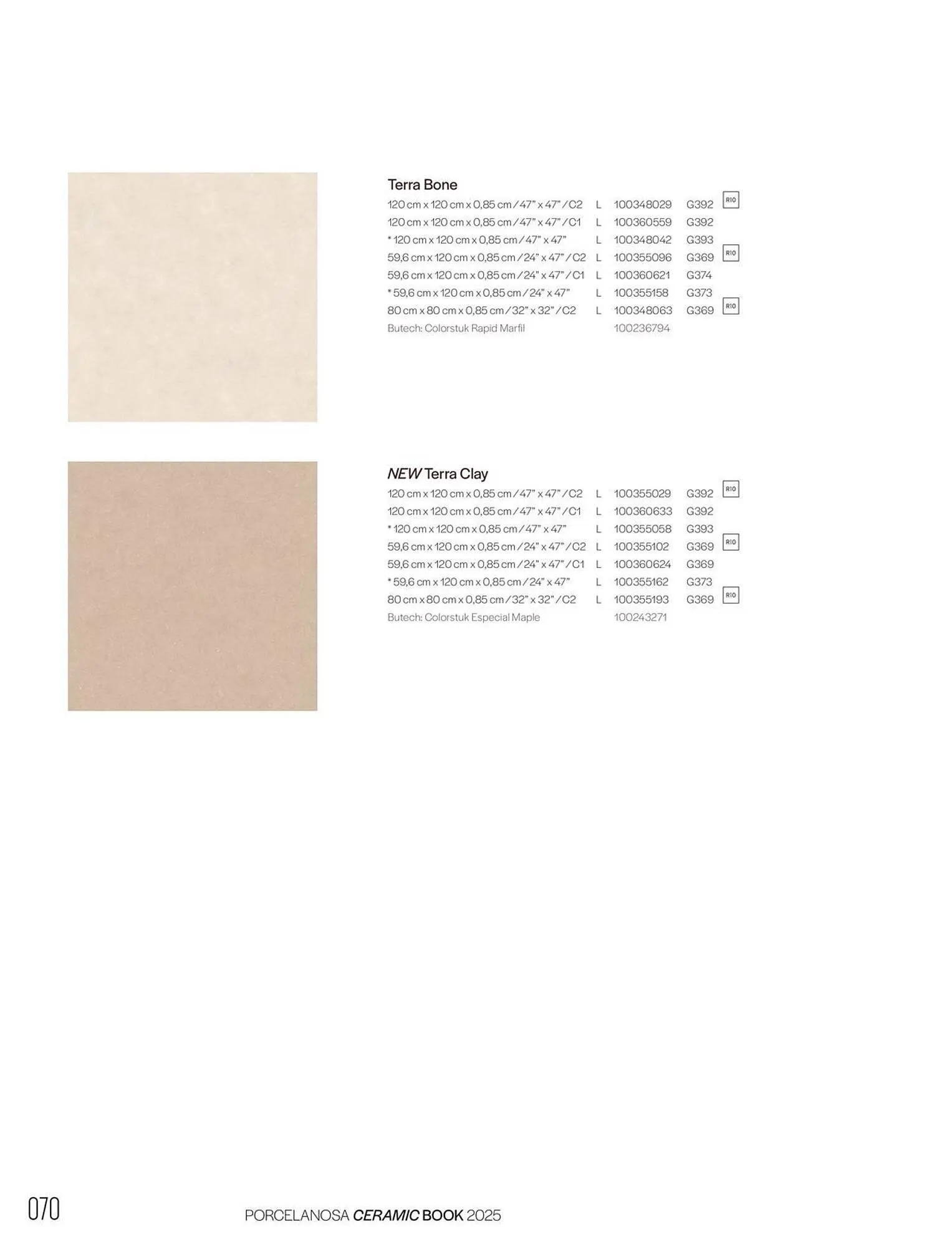 Catalogue Porcelanosa du 27 janvier au 31 décembre 2025 - Catalogue page 72