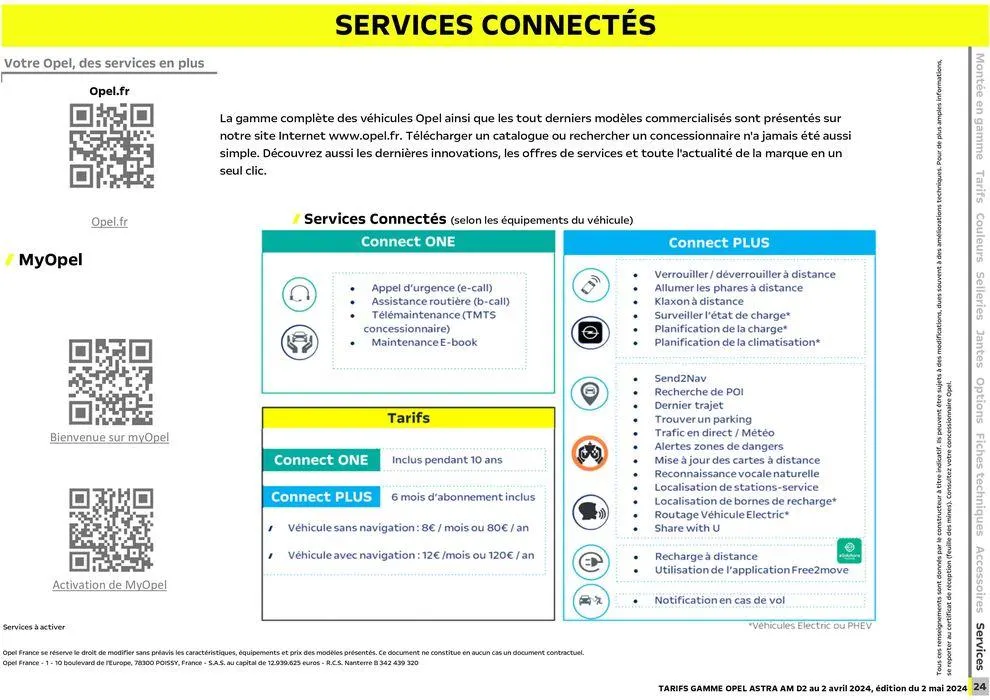 Opel Nouvelle Astra du 3 mai au 3 mai 2025 - Catalogue page 25