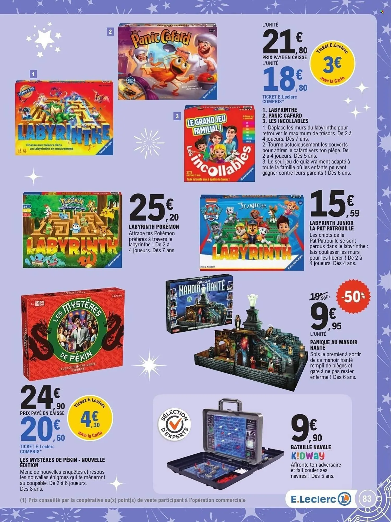 Catalogue E.Leclerc du 21 octobre au 6 décembre 2025 - Catalogue page 83