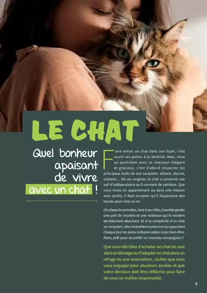 Le guide CHIENS & CHATS du 30 avril au 31 décembre 2025 - Catalogue page 5